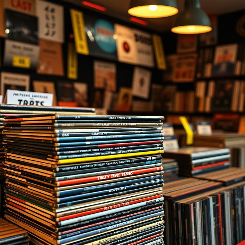 Stöbern in der Plattensammlung – Second Music & Fun Theresienstraße