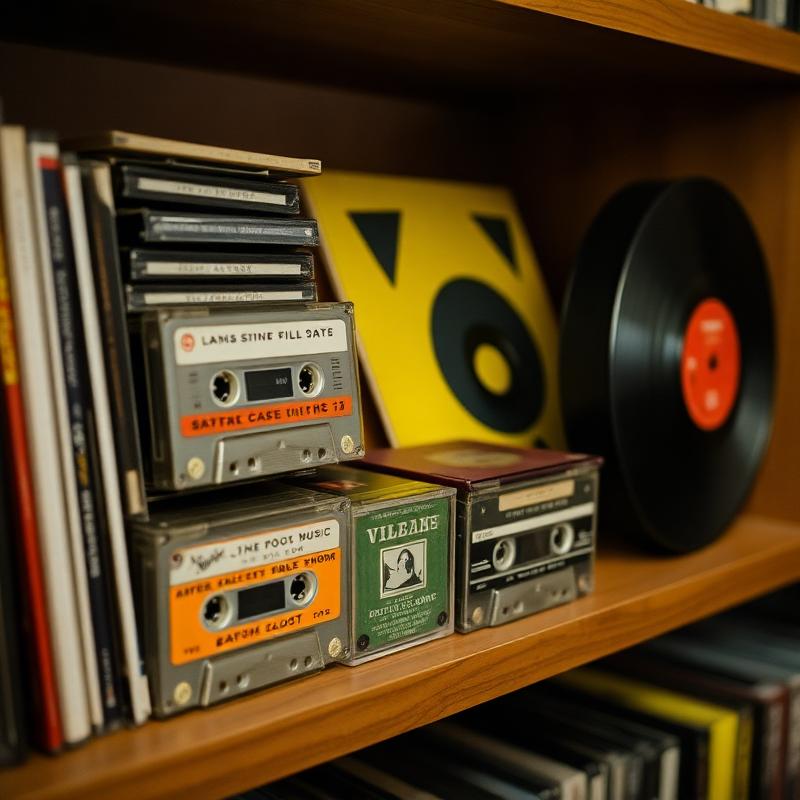 Musikkassetten und Vinyl – Second Music & Fun München