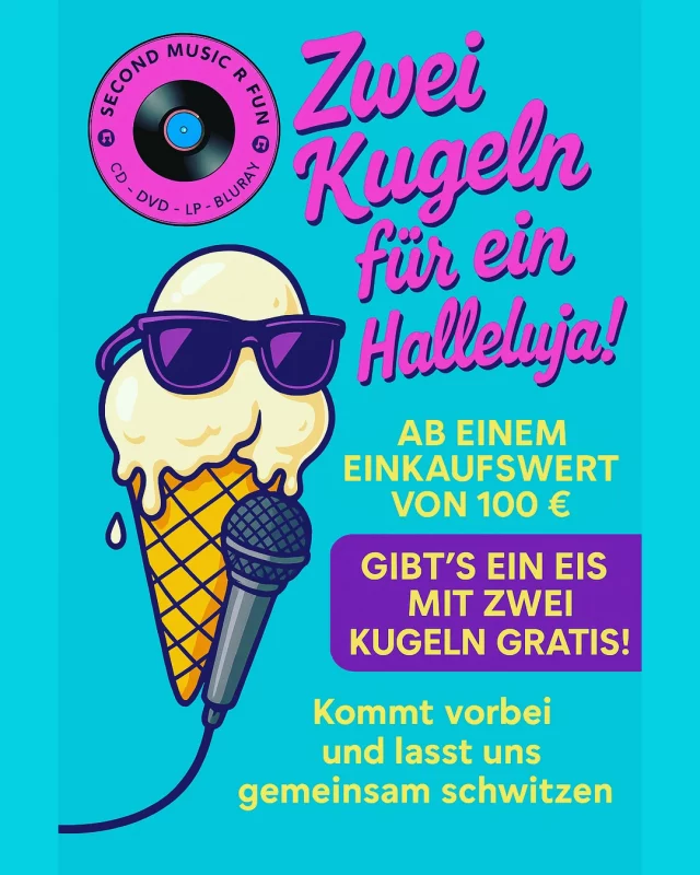 #nohashtagneeded❤️ #hotvinyl #36gradundeswirdnochheißer☀️ #enjoysummer #schallplattenmünchen #secondmusicfun